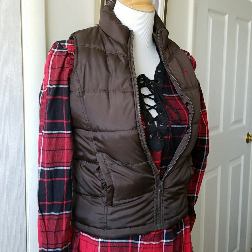 ❎DONATED ❎🎈3/$15🎈 vest puffer size M girls